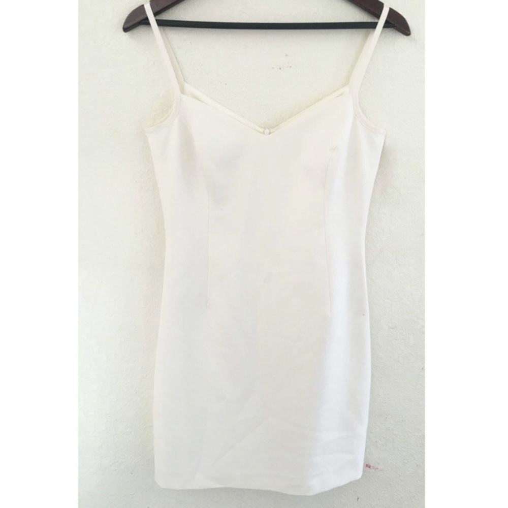 Bebe White Dress